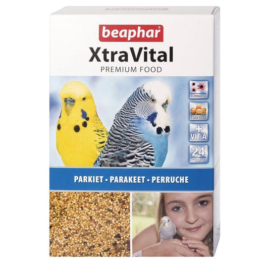 Beaphar Pet Supplies Beaphar XtraVital Parakeet Feed 1kg