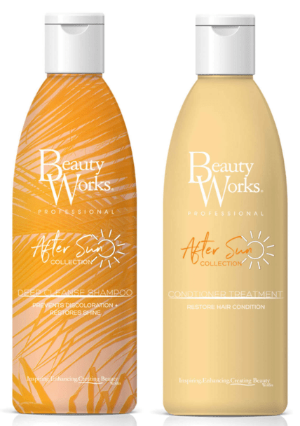 Beauty Works After Sun Discoloration and Restore Shine Duo