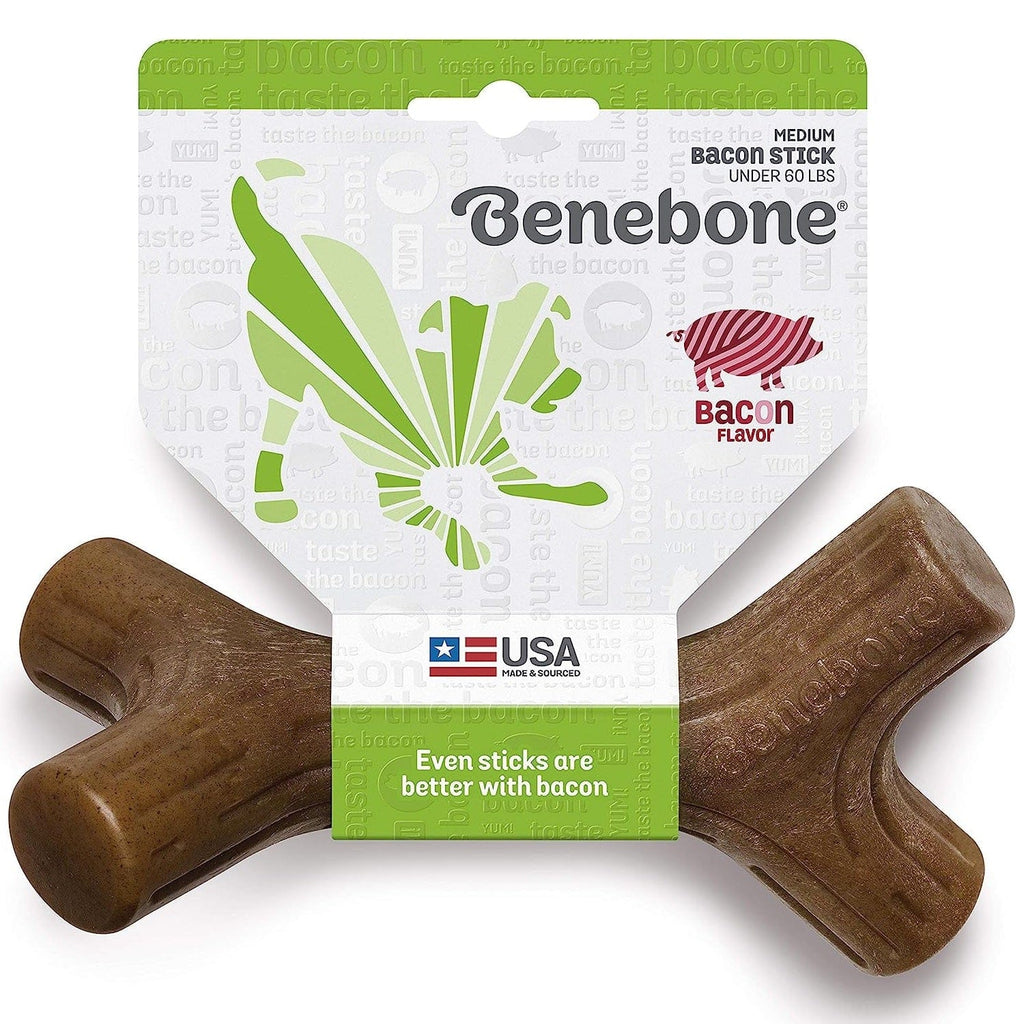Benebone Pet Supplies Benebone Bacon Stick - Medium