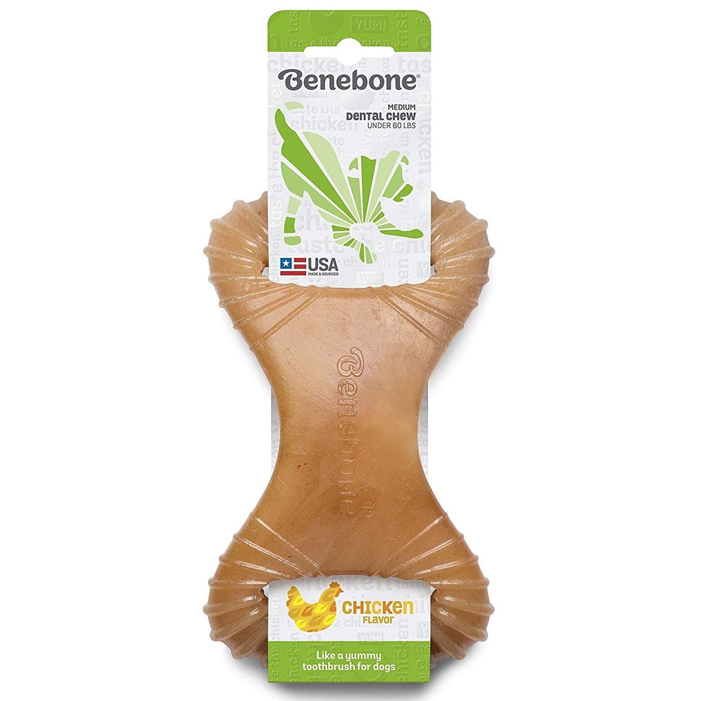Benebone Pet Supplies Benebone Dental Chew Chicken - Medium