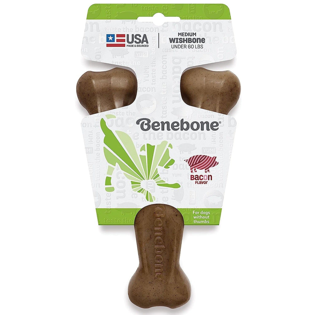 Benebone Pet Supplies Benebone Wishbone Bacon - Medium