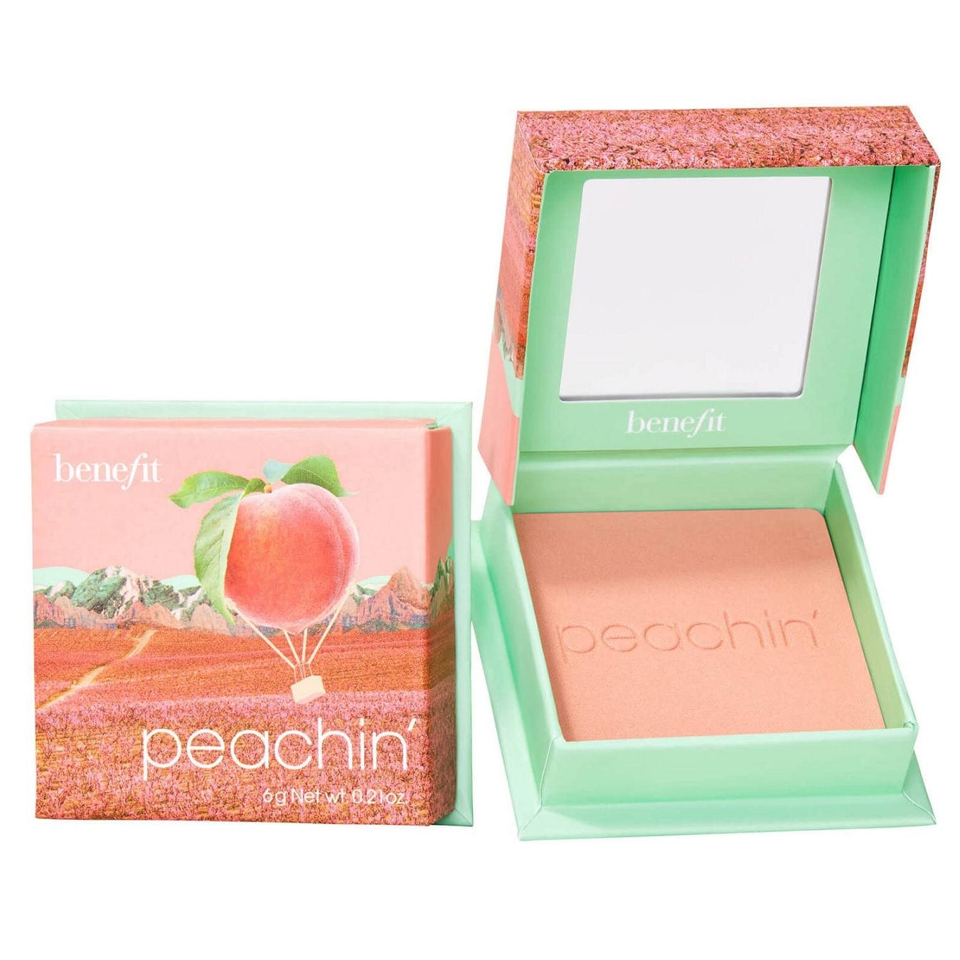 BENEFIT Beauty Benefit Wanderful World Blushes Powder Blusher 6g, Peachin'