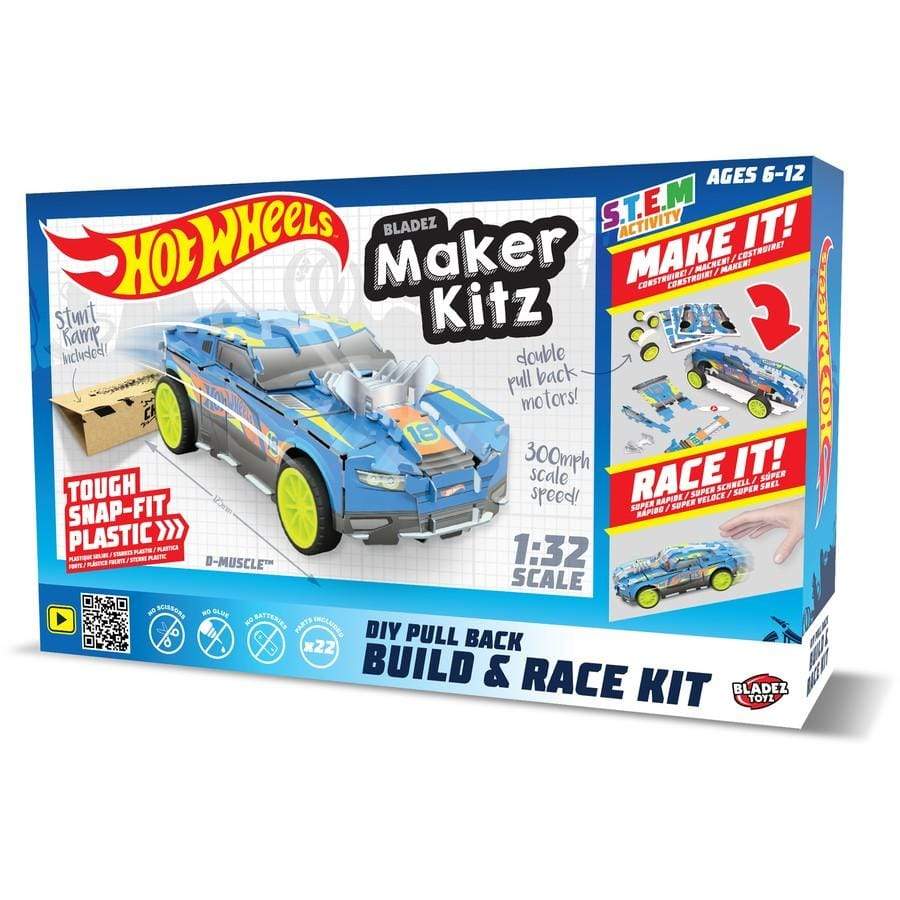 bladez Drone Toys Hot Wheels Maker Kitz - Build & Race Kit