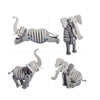 Bloco Toys Bloco Giraffe, Zebra & Elephant
