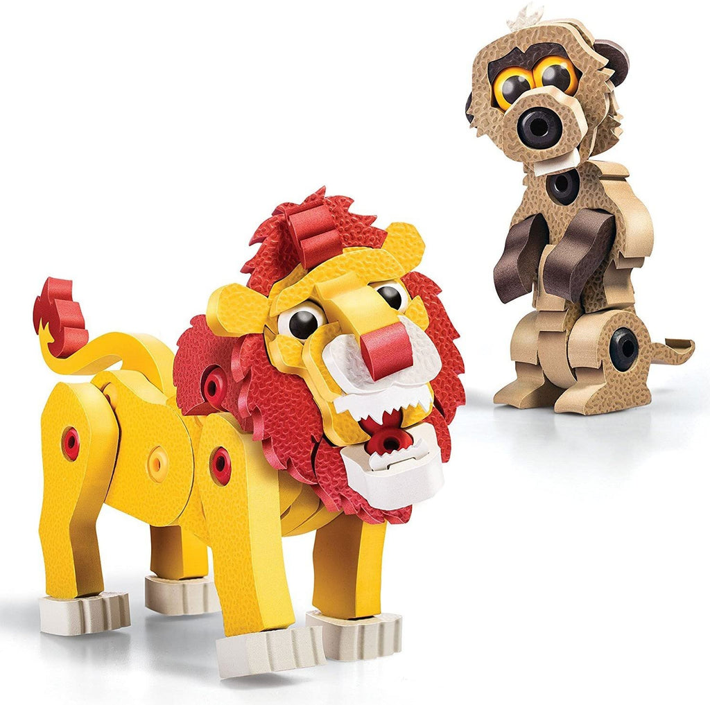 Bloco Toys Bloco Lion & Meerkat