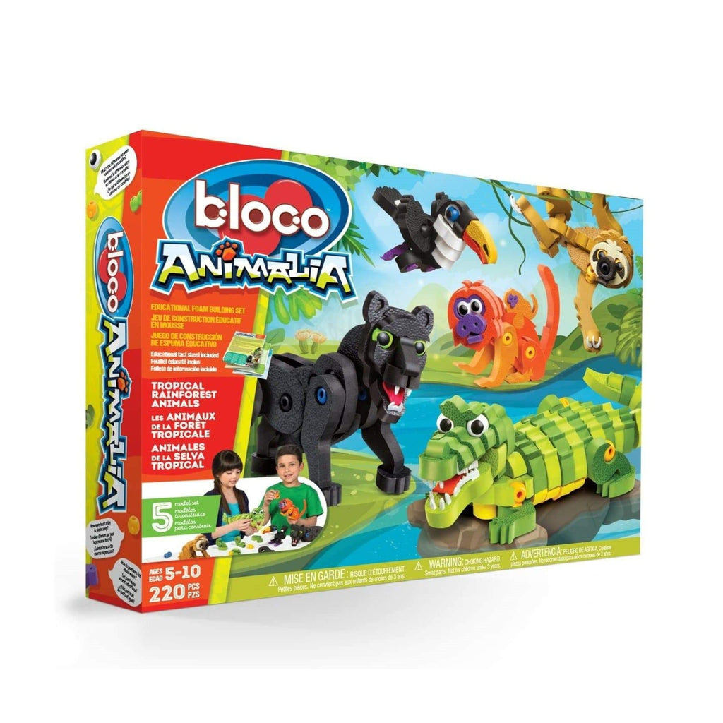Bloco Toys Bloco Tropical Forest Animals