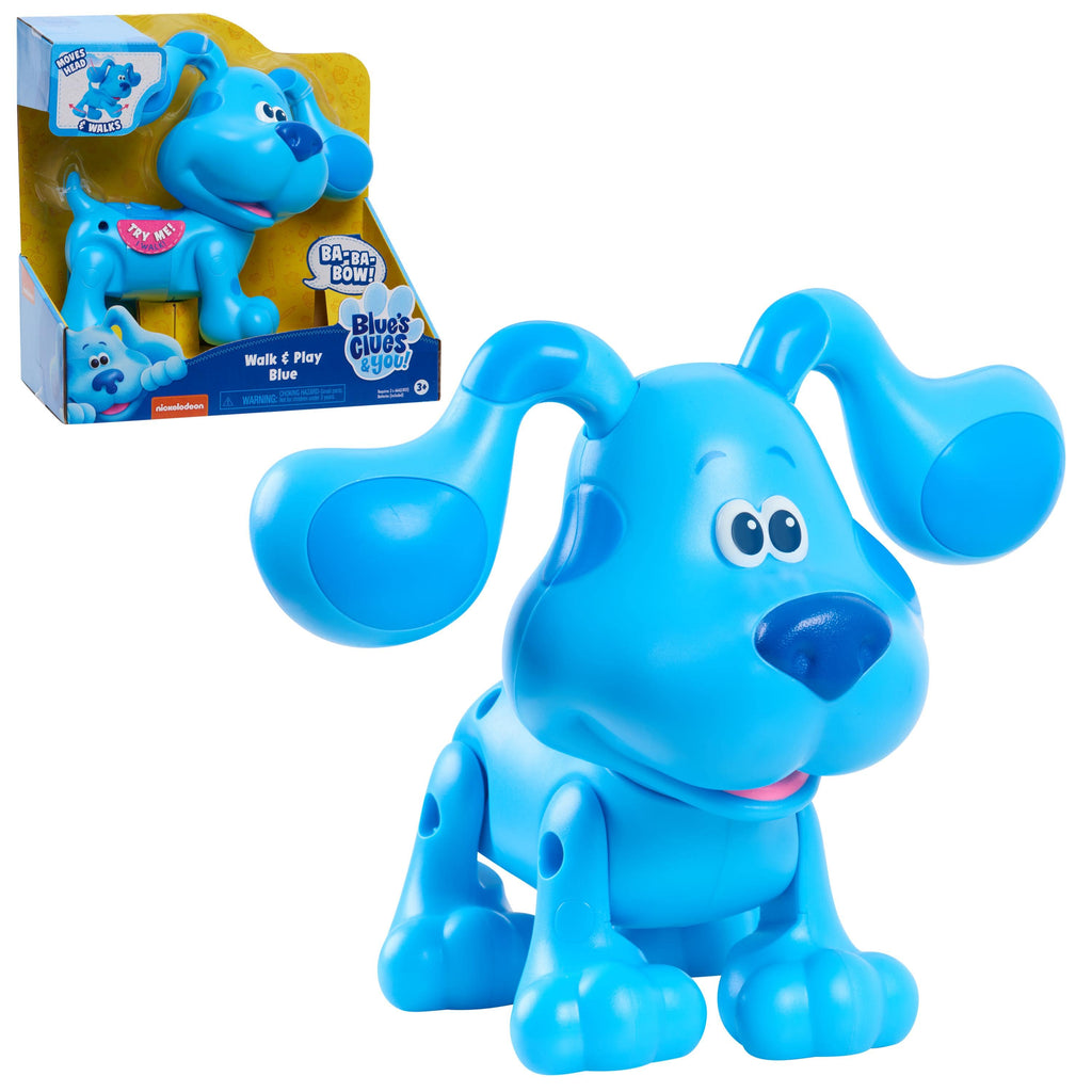 Blue's Clues Toys Blue's Clues & You! Walk & Play Blue, 6.75"