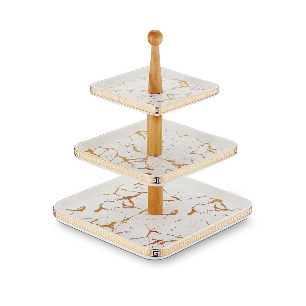 Blumen Home & Kitchen Blumen Cake Stand 3 Tier