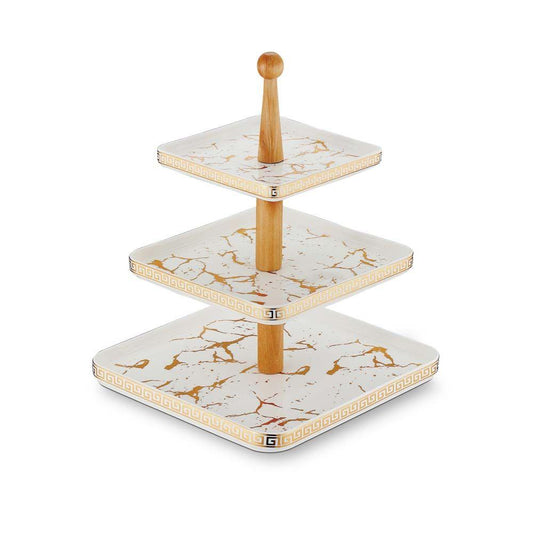 Blumen Home & Kitchen Blumen Cake Stand 3 Tier