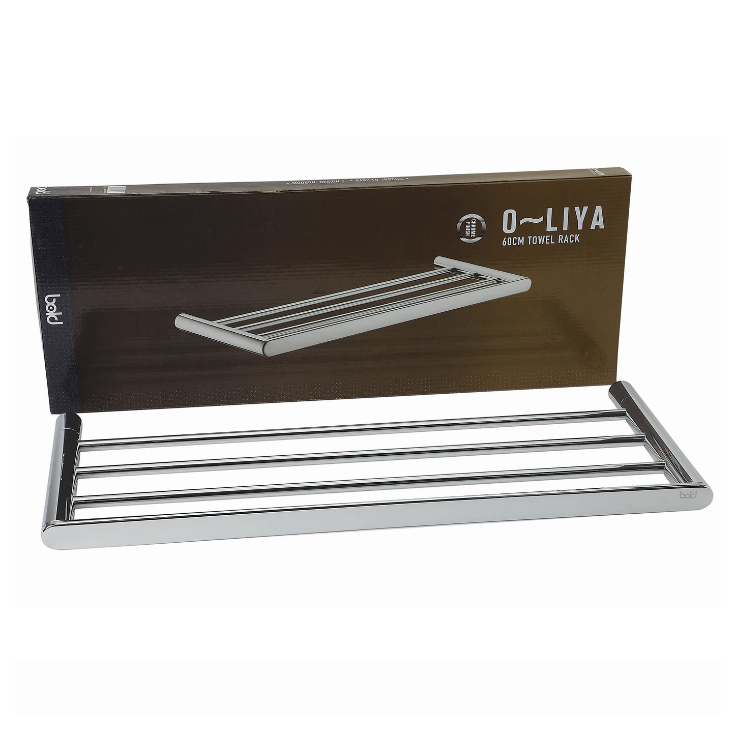 Bold Home & Kitchen Oliya Towel Rack - 60cm