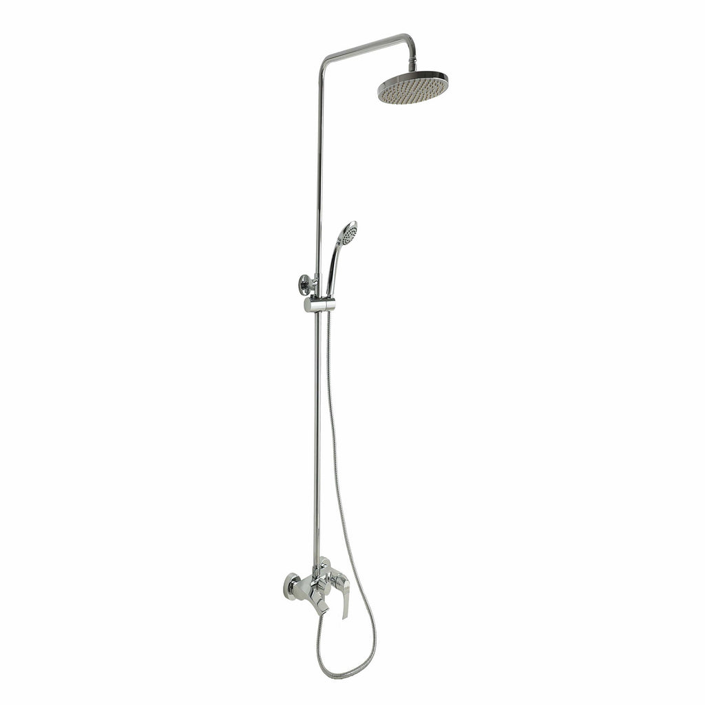Bold Home & Kitchen Rosso Bath Shower Mixer With Shower Set
