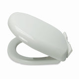 Bold Home & Kitchen Soft Close Toilet Seat Cover White