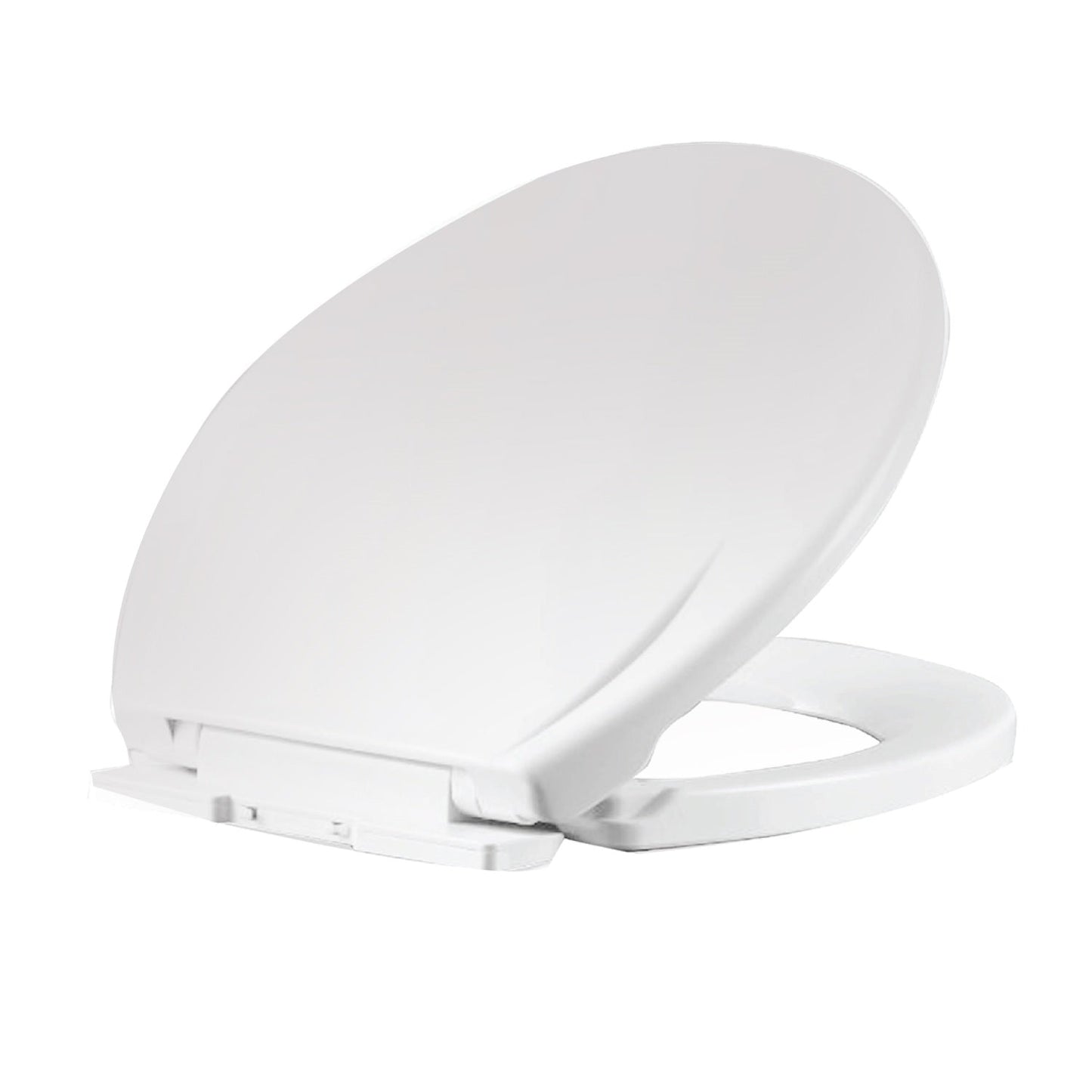 Bold Home & Kitchen Soft Closing Toilet Seat Cover - White