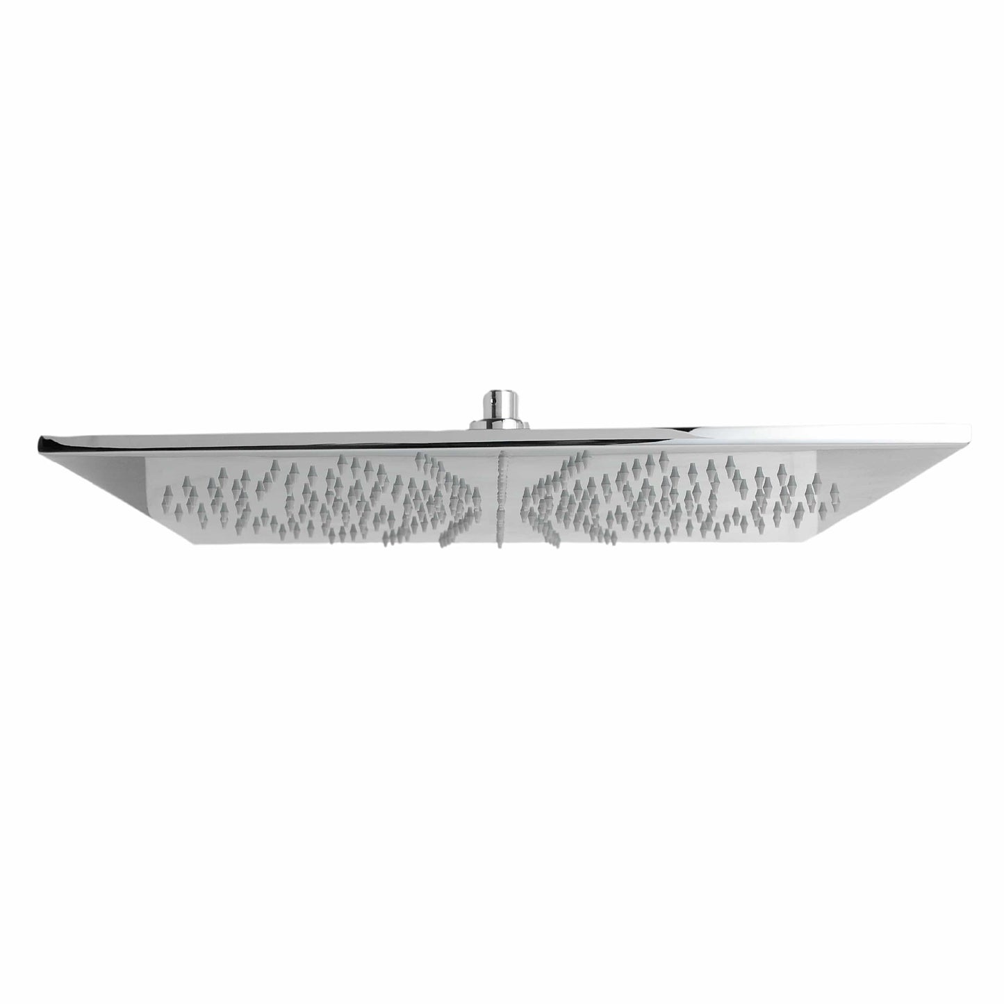 Bold Home & Kitchen Spa Rainforest Square Brass Showerhead