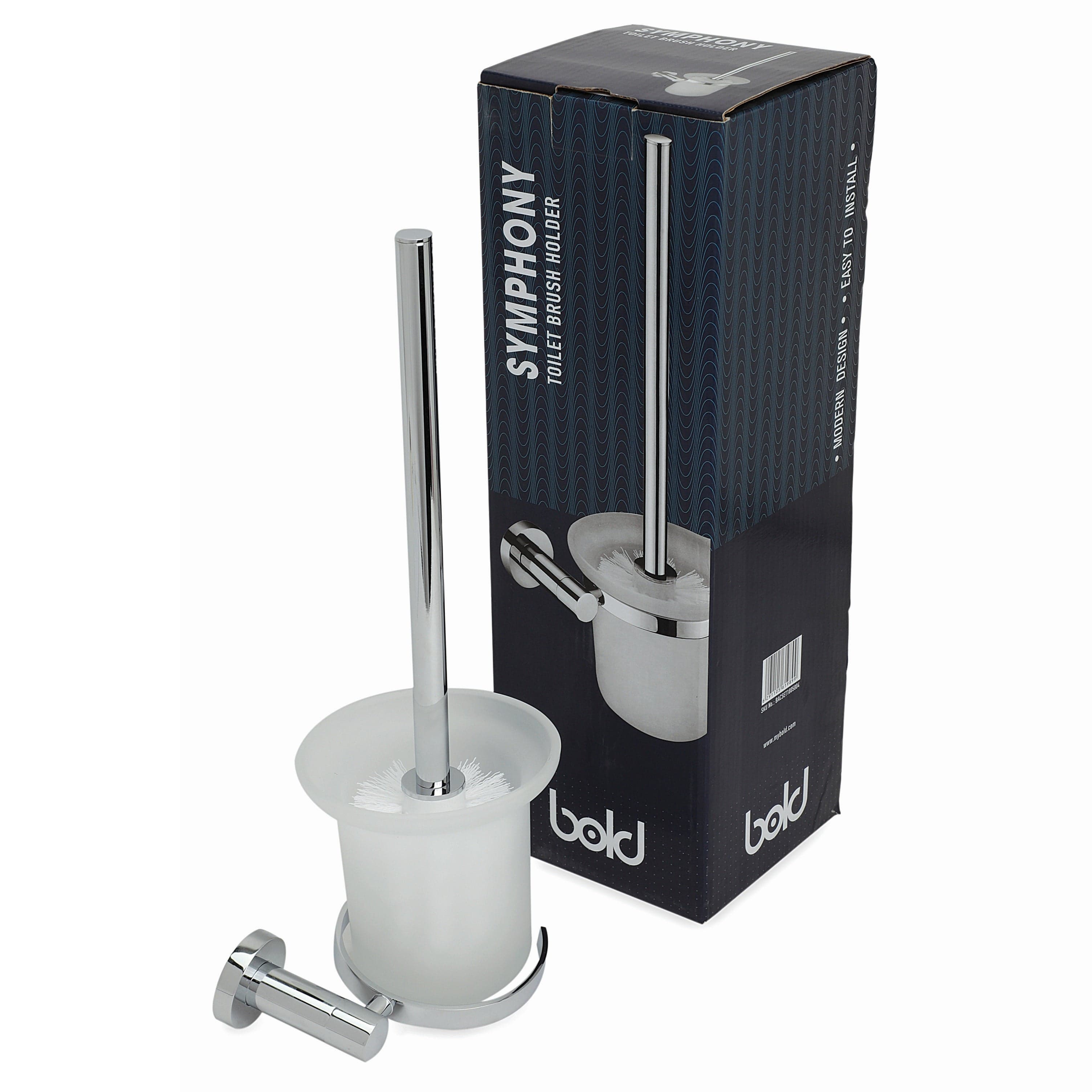 Bold Home & Kitchen Symphony Toilet Brush Holder