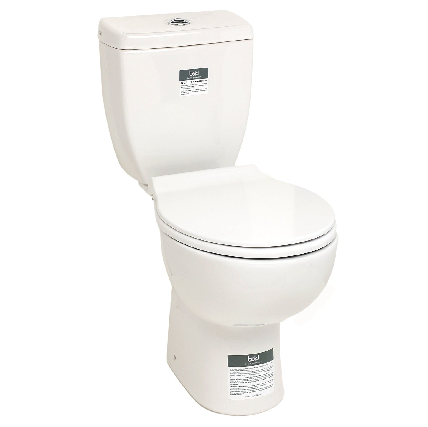 Bold Home & Kitchen Vera Close Coupled P-Trap WC