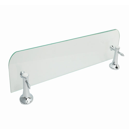 Bold Home & Kitchen Victoria Glass Shelf Without Rail