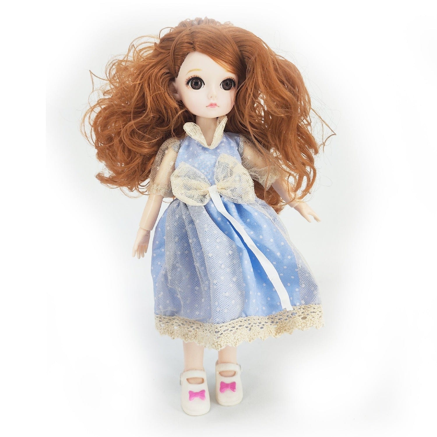 Bonnie Toys I'm Bonnie 12" Deluxe Fashion Doll, Blue Polka Dot Dress