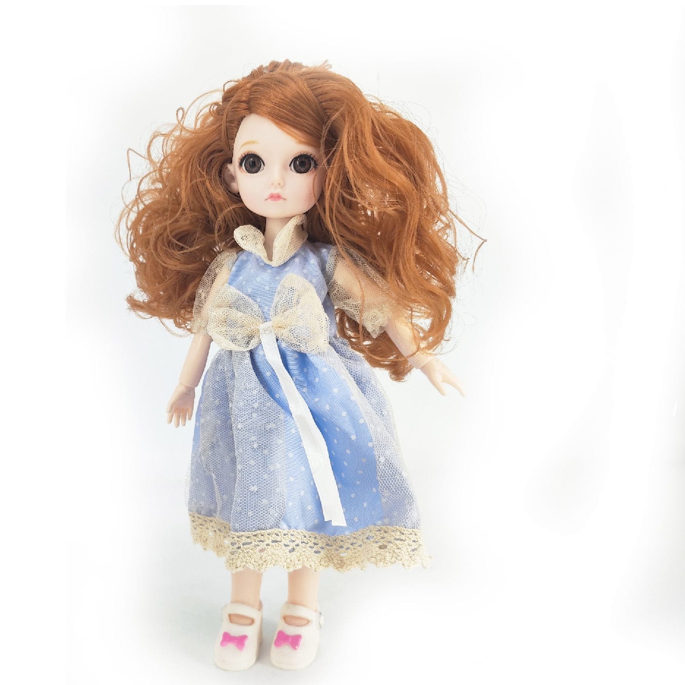 Bonnie Toys I'm Bonnie 12" Deluxe Fashion Doll, Blue Polka Dot Dress