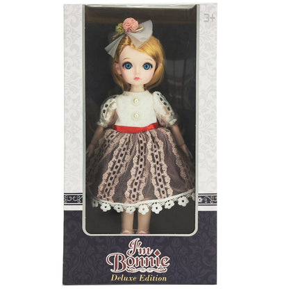 Bonnie Toys I'm Bonnie 12" Deluxe Fashion Doll, Square Neck Peach Dress