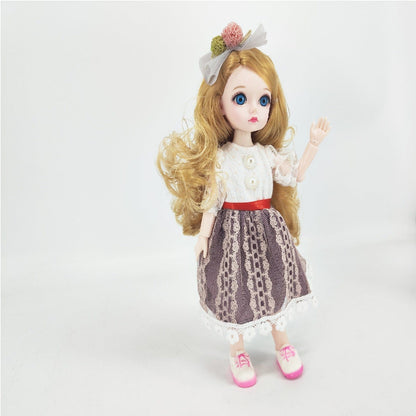 Bonnie Toys I'm Bonnie 12" Deluxe Fashion Doll, Square Neck Peach Dress