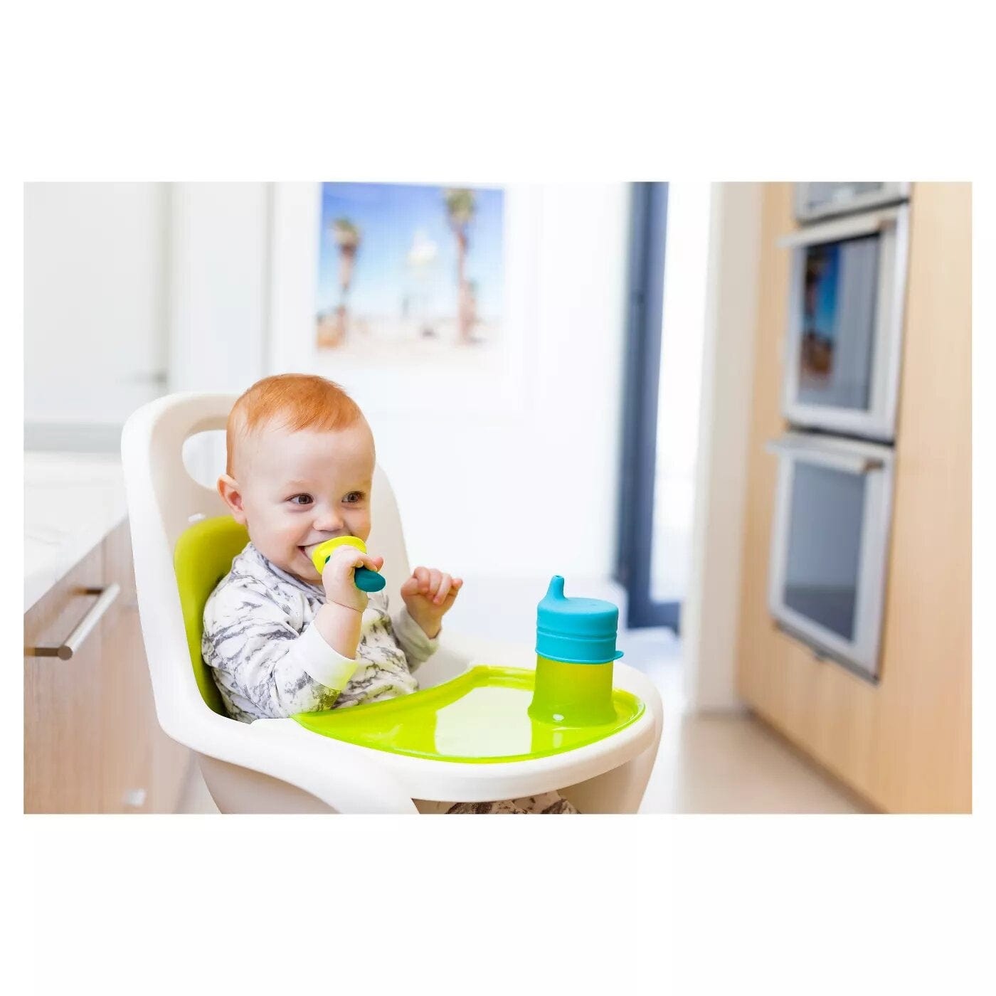 Boon Babies Boon - Pulp Silicone Feeder - Green/Blue