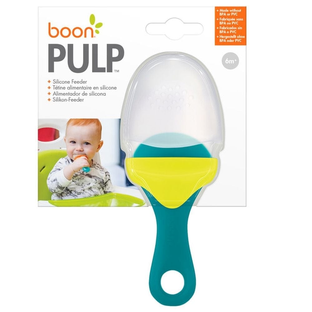 Boon Babies Boon - Pulp Silicone Feeder - Green/Blue