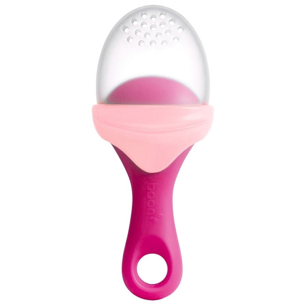 Boon Babies Boon - Pulp Silicone Feeder -Pink/Wine