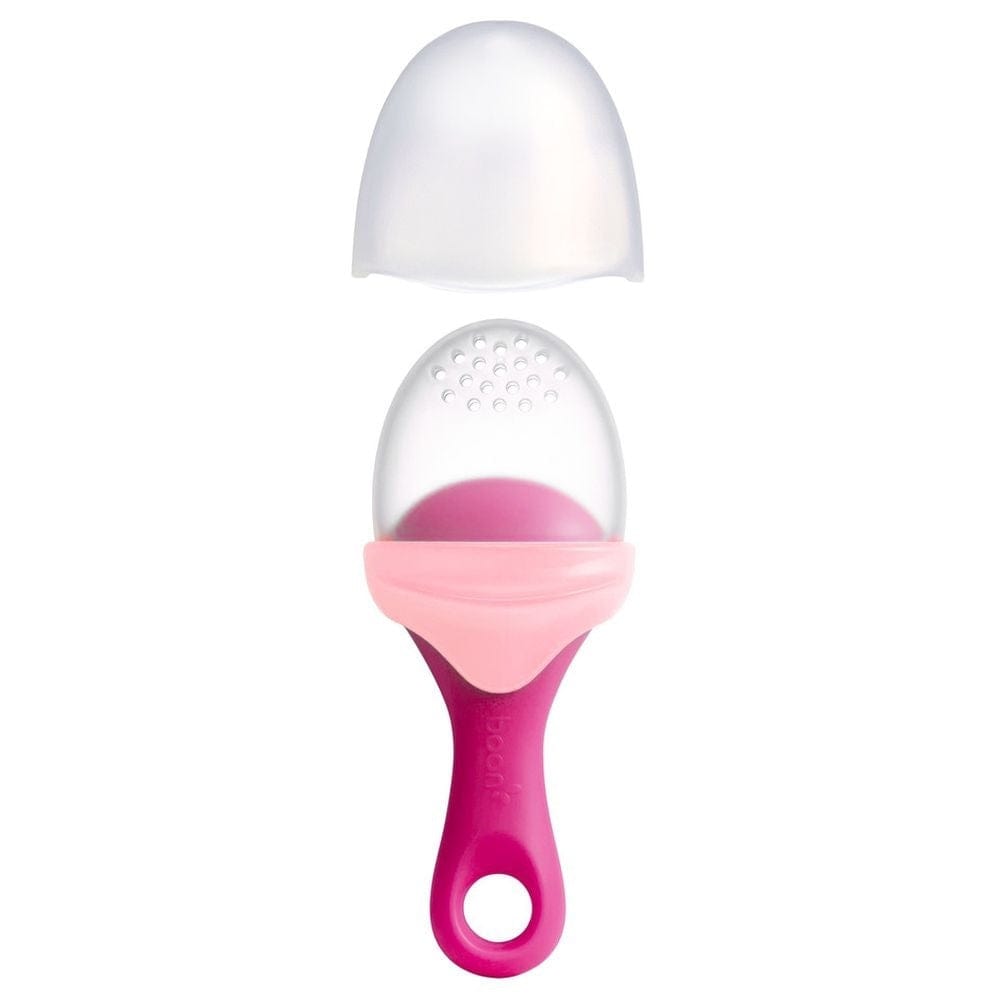 Boon Babies Boon - Pulp Silicone Feeder -Pink/Wine