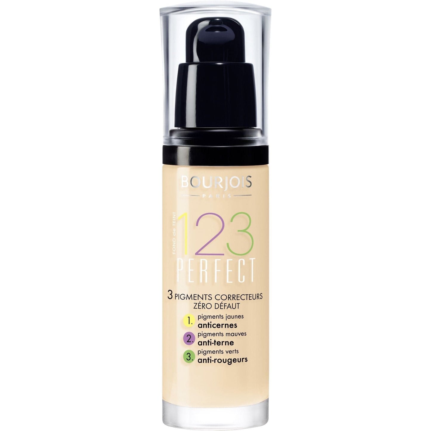 Bourjois Beauty Light vanilla Bourjois 123 Perfect Foundation 30ml (Various Shades)