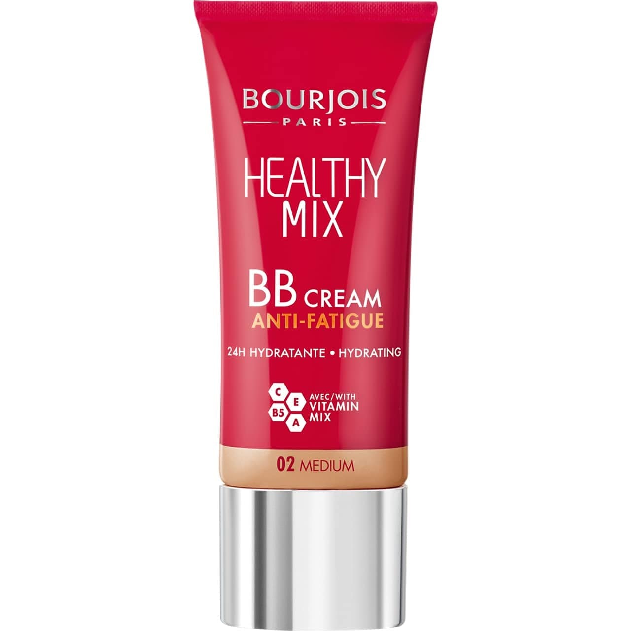 Bourjois Beauty 02 medium Bourjois Healthy Mix BB Cream 30ml (Various Shades)