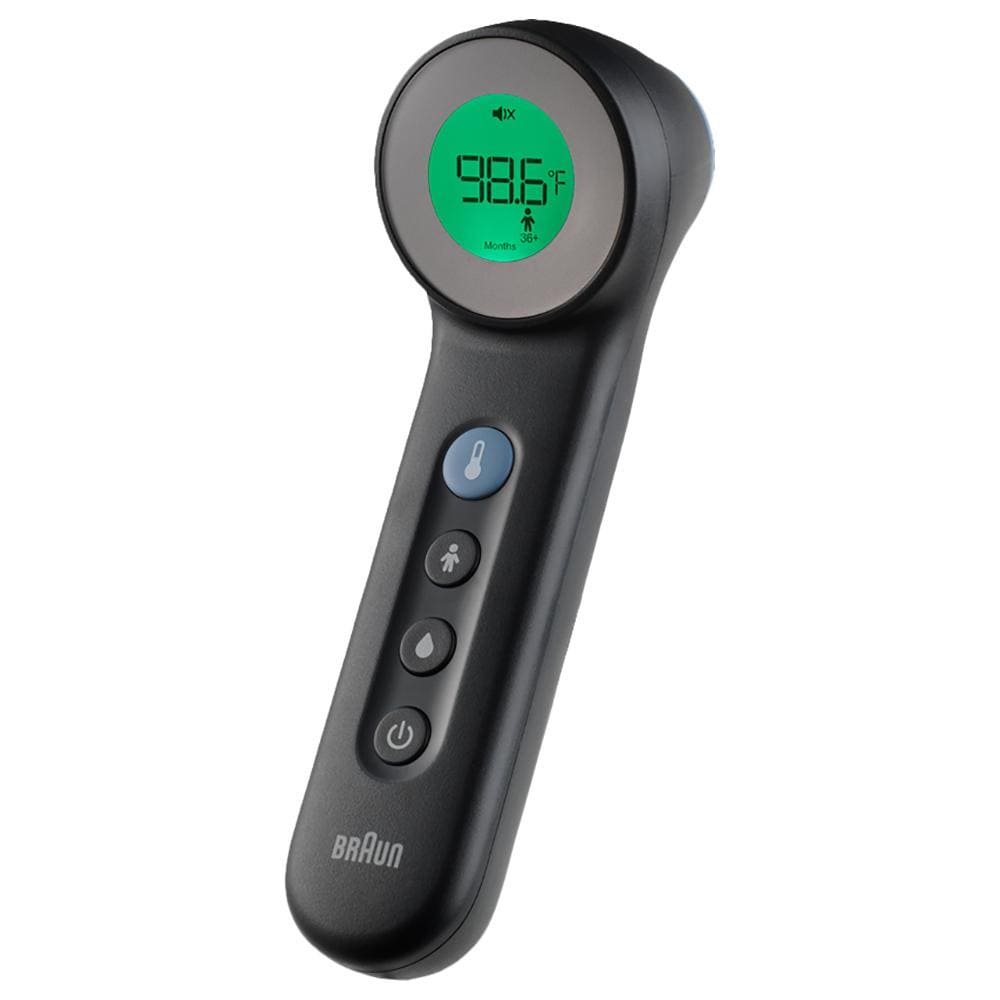 Braun BNT 400 No Touch + Touch Thermometer with Age Precision - Black –  flitit