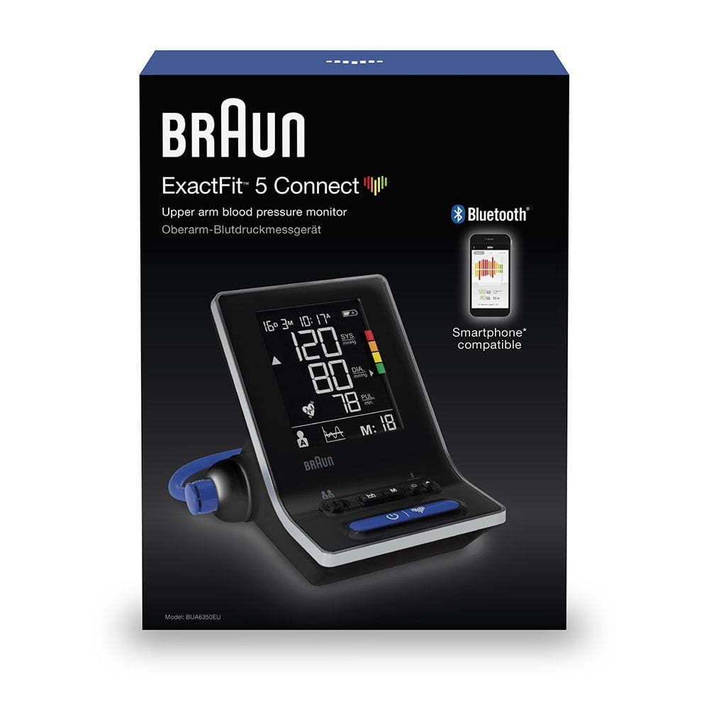 Braun Appliances Braun BUA 6350 ExactFit 5 Connect Upper Arm Blood Pressure - Black