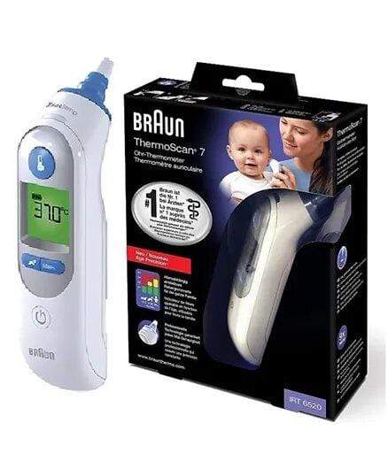 Braun Appliances Braun IRT6520 ThermoScan 7 Precision Colour Coding Thermometer - White