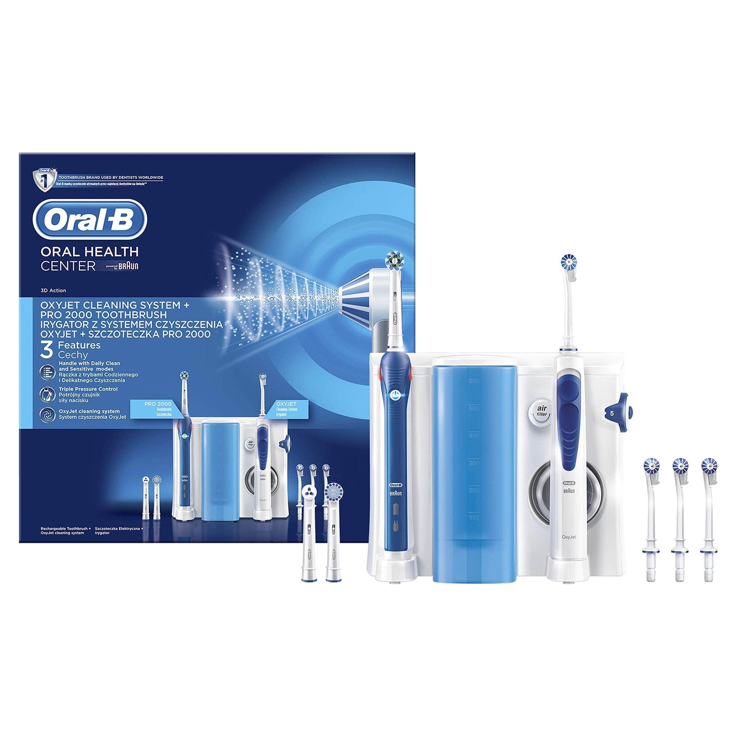 Braun Beauty Braun OC501.535.2 Oral B Oxyjet Center