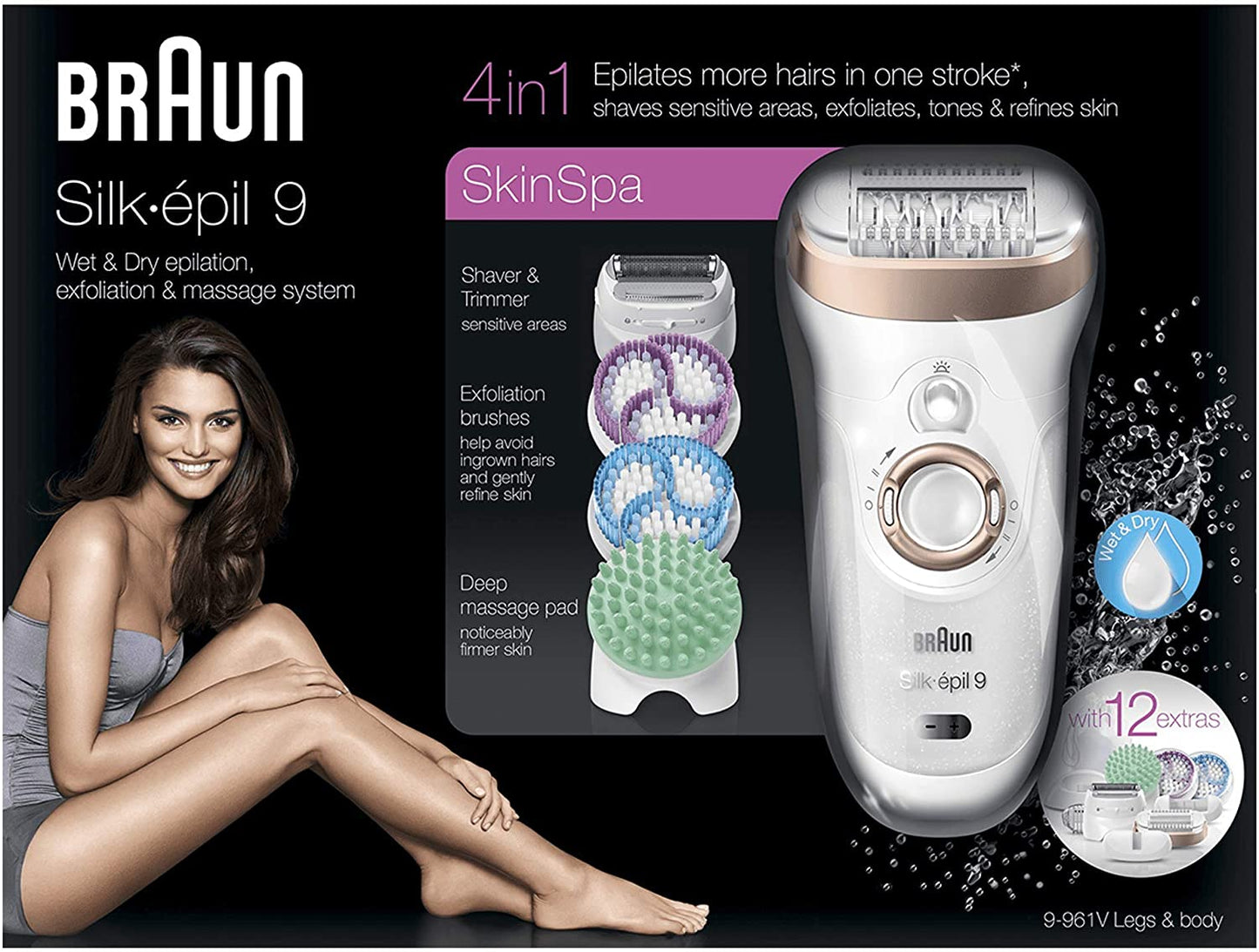 Braun Beauty Braun SE9961V Epilator