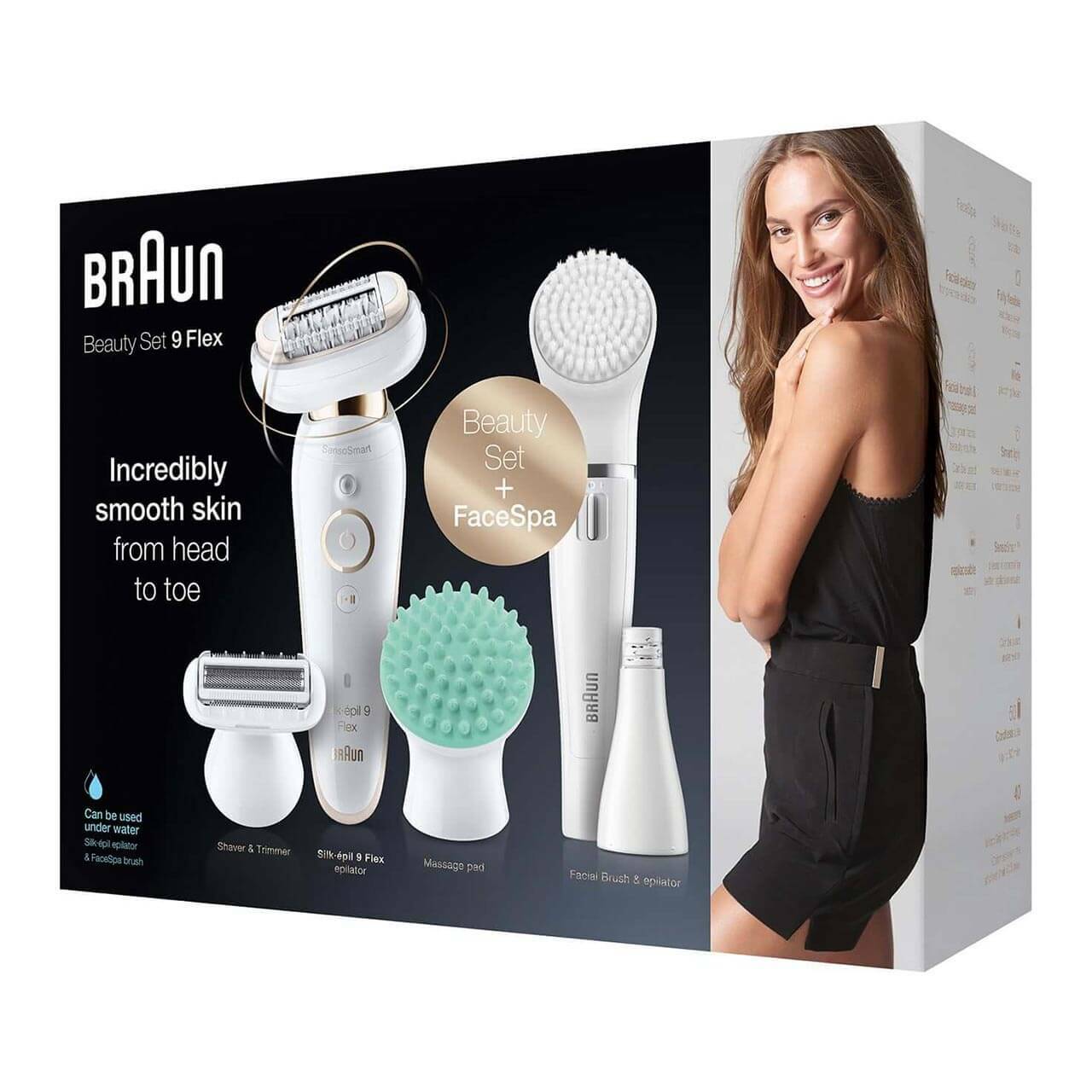 Braun Beauty Braun SES9300 Silk Epil White & Gold