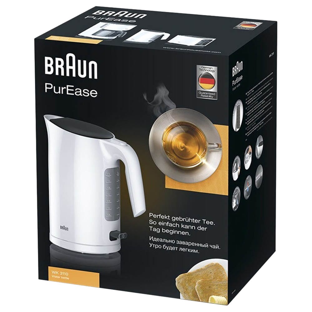 Braun Home & Kitchen Braun WK3110 Kettle (White)