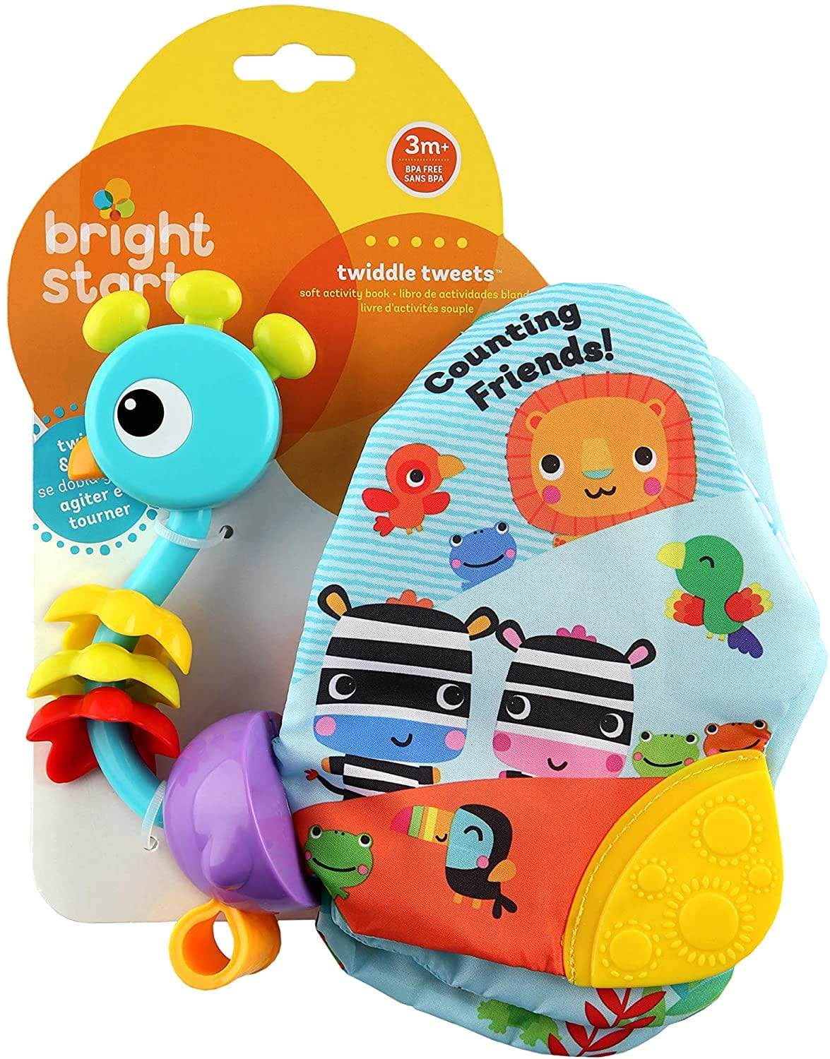 Bright Star Babies Bright Starts Twiddle Tweets Soft Activity Book