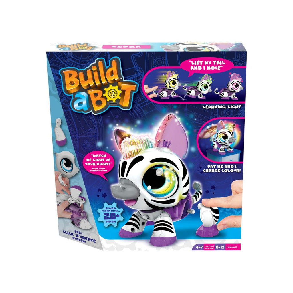 Build a Bot Toys Build a Bot Light Zebra