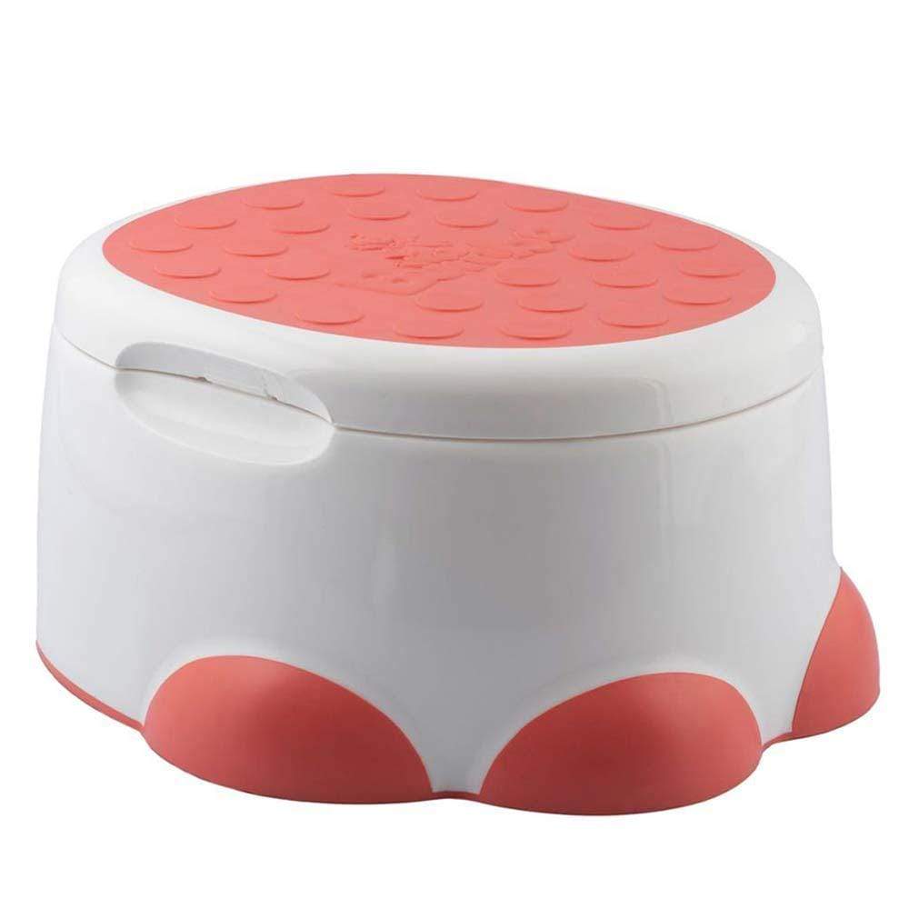 Bumbo Baby Potty Trainer with detachable Toilet Seat Coral