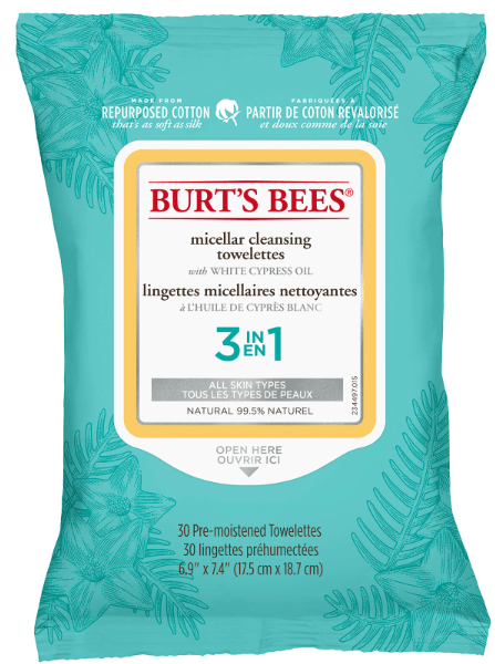 Burt's Bees Micellar Cleansing Towelettes - 30 Count