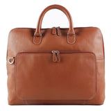 Byond Bags and Luggages Byond Premium Leather Ladies Expander Laptop Bag Model - Kibitzer (Tan)