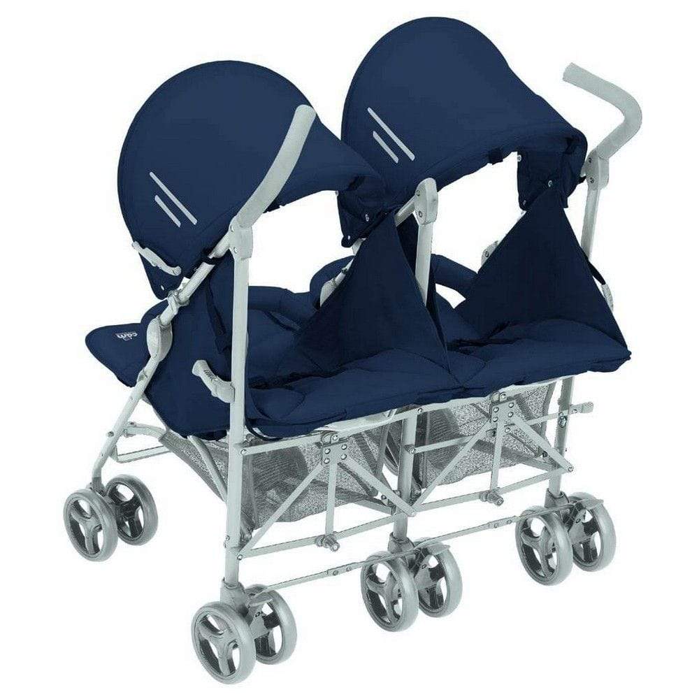 Cam Babies Cam Twin Flip Stroller - Navy