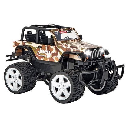 Carrera Toys R/C Jeep Wrangler Rubicon Camouflage 1:16