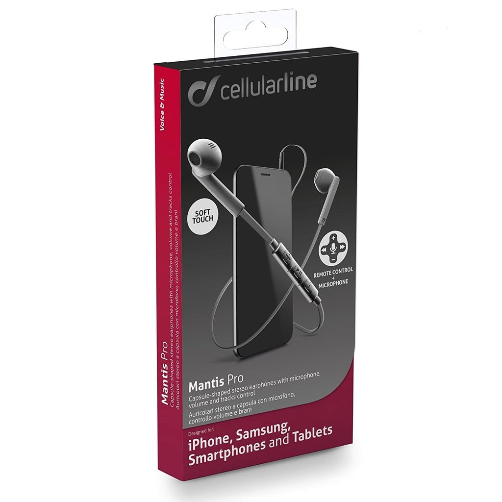 CELLULARLINE Electronics Cellularline Gray Stereo Egg - Capsule With Remote