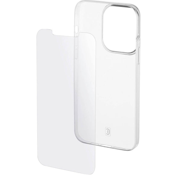 CELLULARLINE Electronics Cellularline Kit: Case + Glass iPhone 13 Transparent
