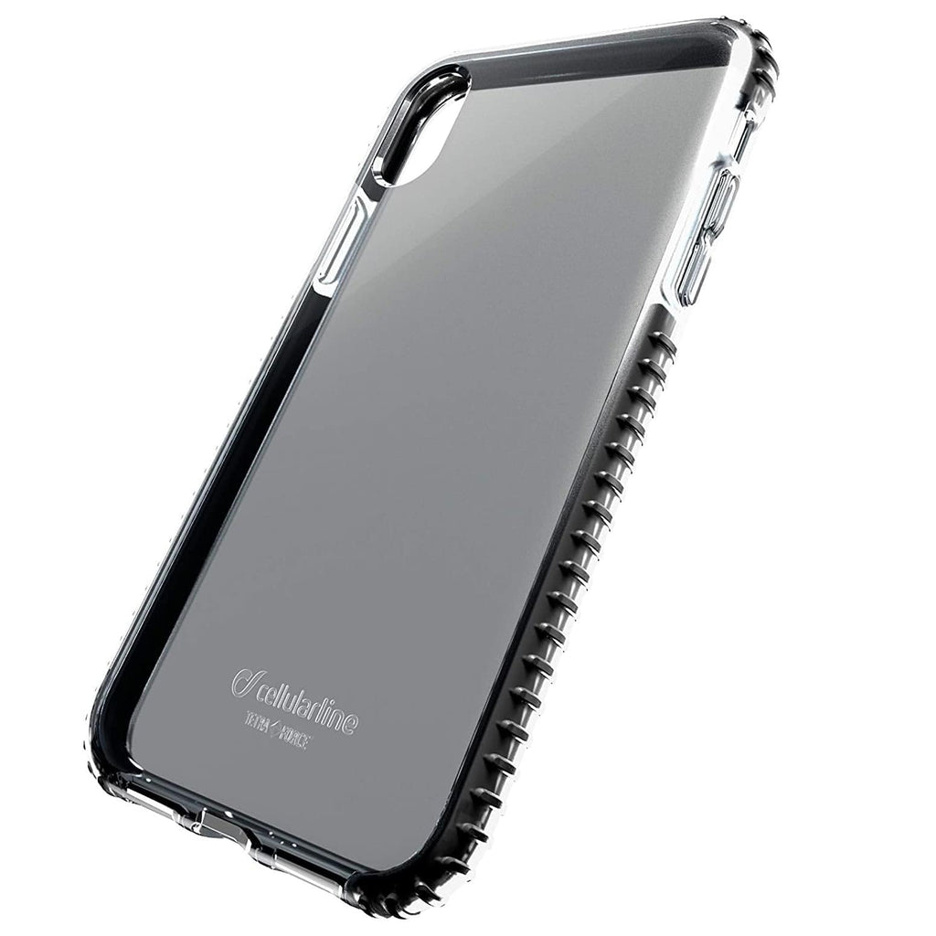CELLULARLINE Electronics Cellularline Ultra Pro Transparent Case iPhone XS Max - Black