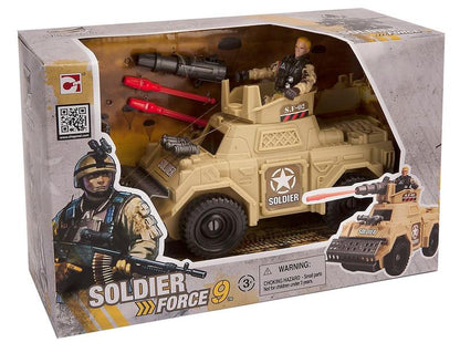 champei Toys Champei Soldier Force 9 Assault Vehicles Playset