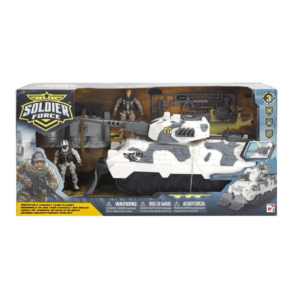 ChapMei Action Toys Chapmei Snowfield Assault Tank Playset